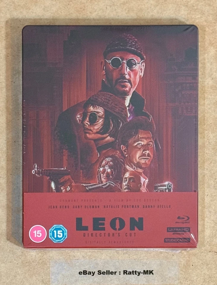 Leon The Professional 4K Ultra HD Blu ray limited edition steelbook StudioCanal
