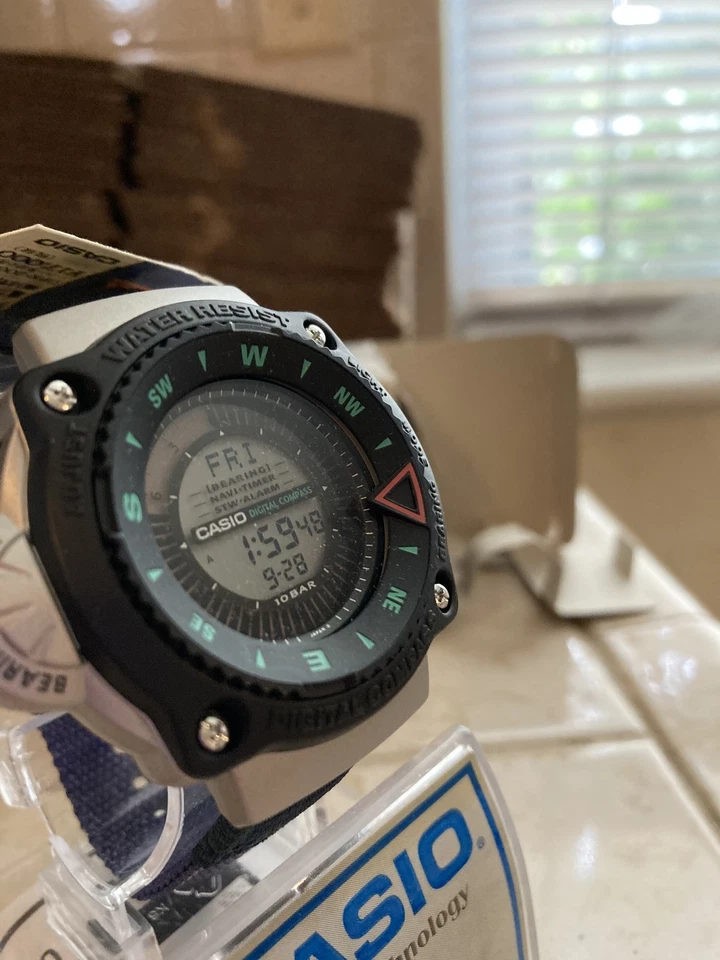 Relógio Casio Vintage Protrek DPX-200-1 Masculino Bússola Digital - Imagem 1 de 4