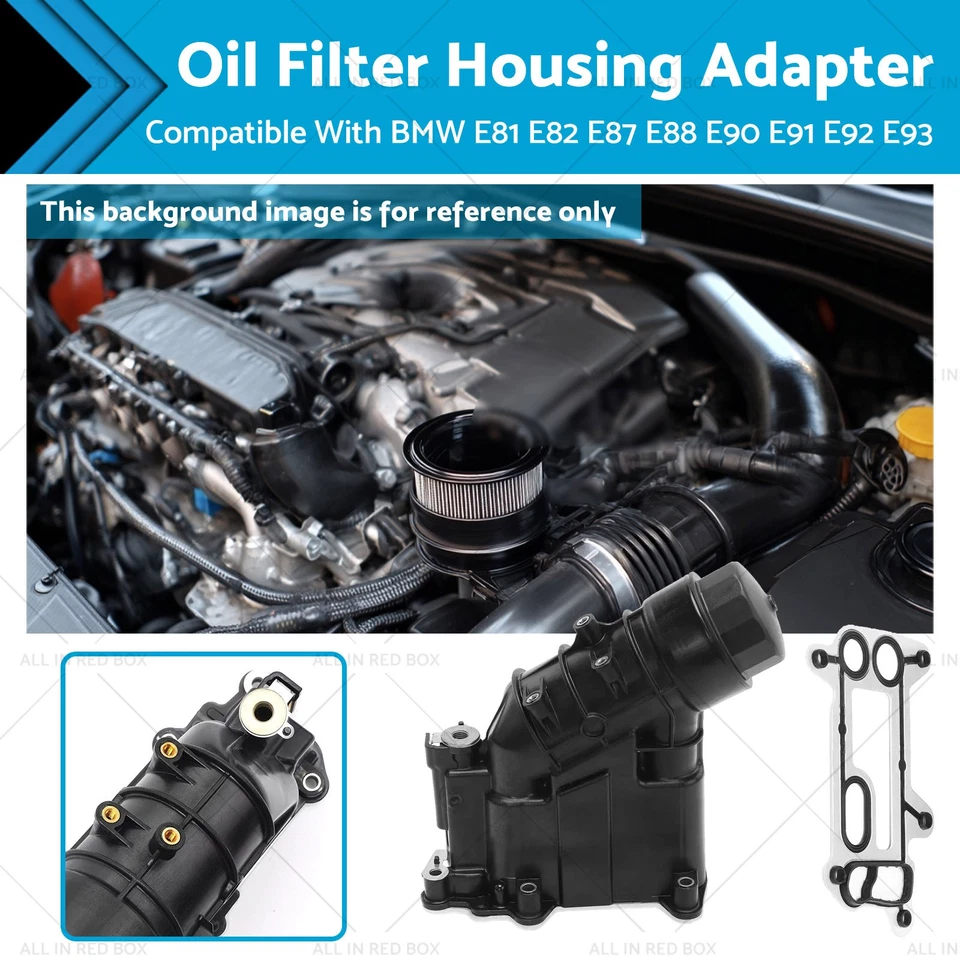 Oil Filter Housing Adapter Suitable For BMW E60 E81 E82 E83 E84 E87 E88 E90 E91 - image 1 of 4