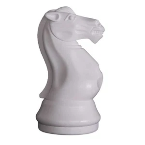 Medium White Knight - From a 40cm Chess Set - Picture 1 of 1