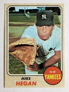 1968 Topps #402 Mike Hegan (NMMT) - Foto 1 di 2