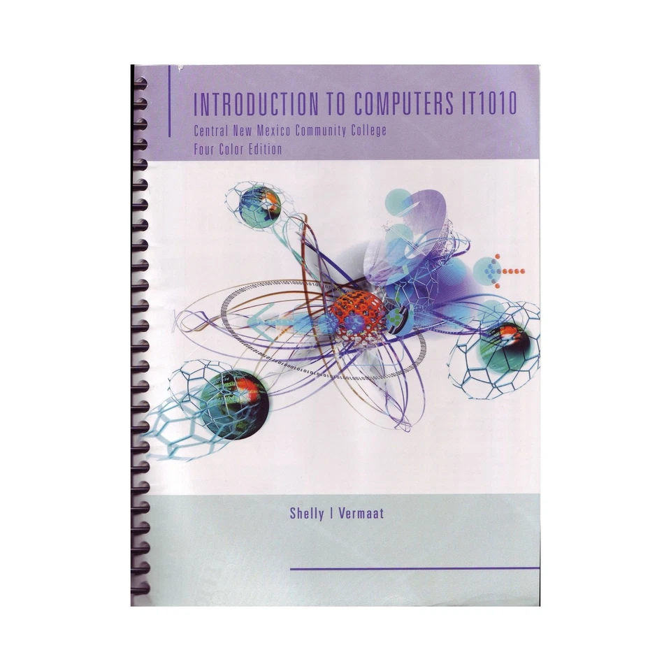 Introduction to Computers IT1010 (Central New Mexico Community College Four ... Foto 1 de 1