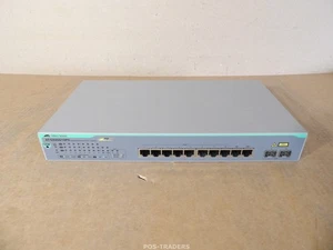 Commutateur PoE+ Gigabit Ethernet 8 ports Allied Telesis AT-GS950/10PS - NO R... - Afbeelding 1 van 7