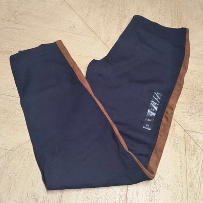 NUEVO CON ETIQUETAS Lauren Ralph Lauren Gamuza Recortada Azul Marino Leggings Pantalones de Montar Talla XS  Foto 1 de 4
