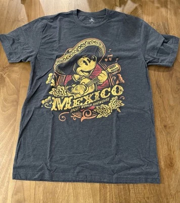 Camiseta Disney Mickey México Epcot World Showcase Foto 1 de 4