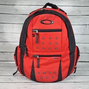 Oakley Hydrofuse Backpack Black Red School Travel Computer Bag Pack - Picture 1 of 15