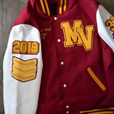 Varsity Jacket Personalized Jacket Custom Varsity Jackets Letterman Jacket - Image 1 of 4