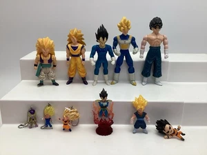 Vintage To Current DragonBall Z Action Figure Lot Bandai Super Saipan Goku Mini - Picture 1 of 12