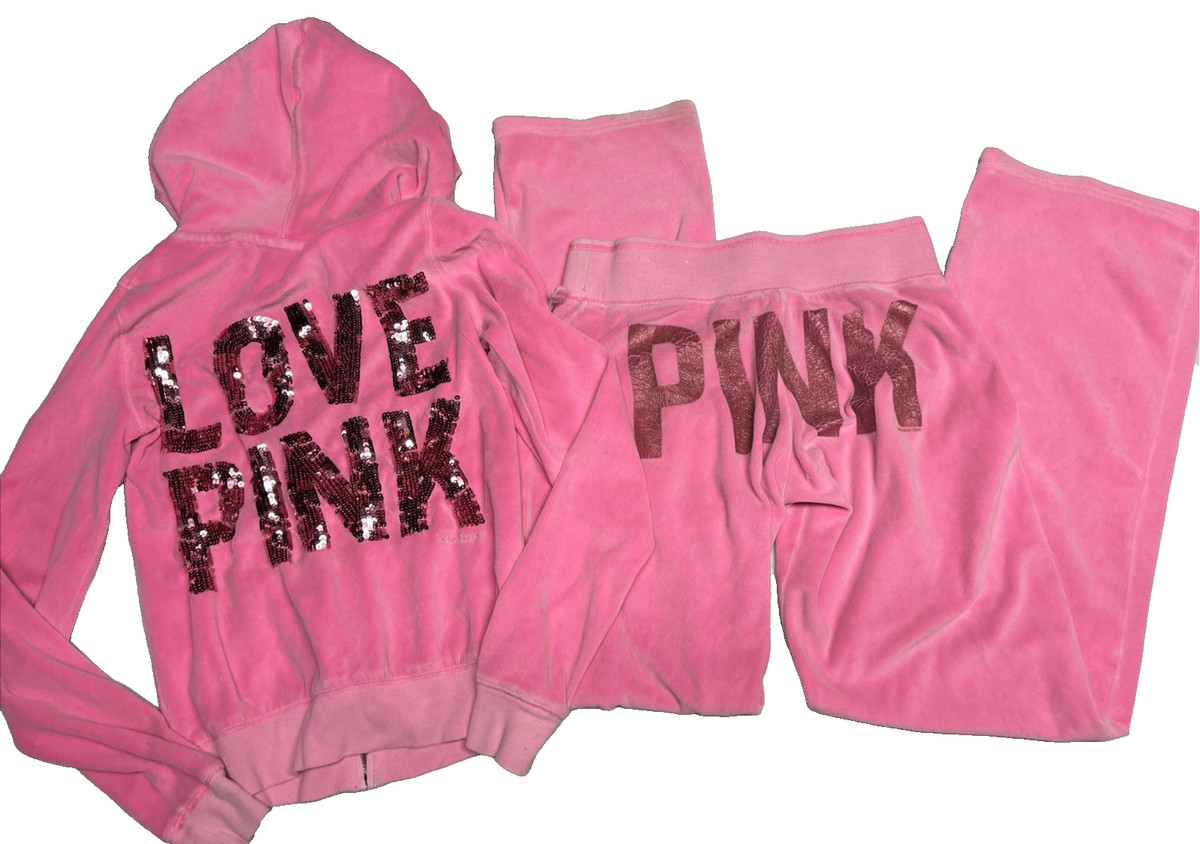 Victoria's Secret Hoodie Tracksuits & Sets for Women for