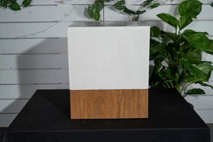 Sam XL Beistelltisch Beton/Teak 59x50x50cm Hartman Gartenmöbel - Bild 1 von 4