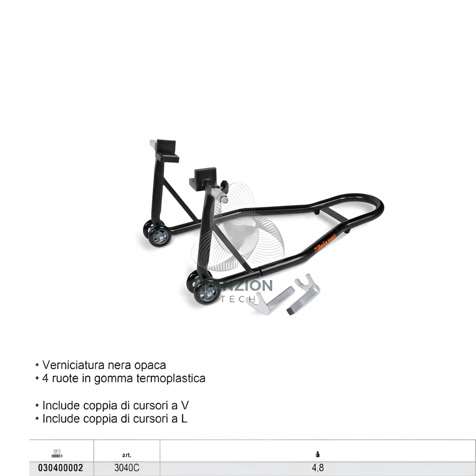 Cavalletto Posteriore Regolabile Per Moto - Beta 3040C - Immagine 1 di 1