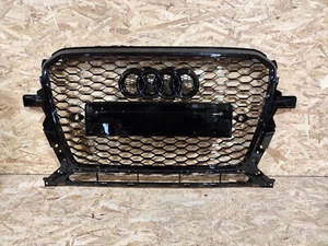 For Audi Q5 SQ5 RSQ5 Front bumper honeycomb Black Grille Grill 2012 - 2015 - Picture 1 of 8