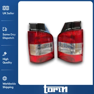 Set For VW Transporter Multivan T5 03-15 Tail Light Lamp Left & Right 7H0945096H - Picture 1 of 11