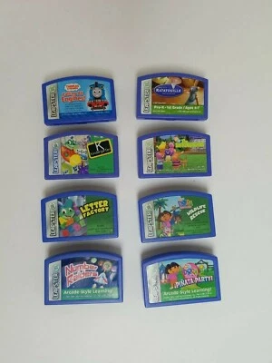 Lot Of 8 Leap Frog Leapster Learning Games Tested Work.  K-3rd Grade. 4-9 Years. - Image 1 of 3