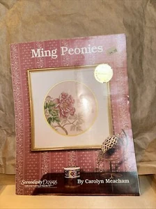 Patrón de punto de cruz Ming Peonies de Carolyn Meacham Serendipity Designs - Imagen 1 de 3