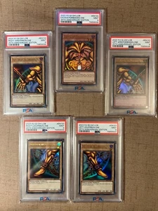 PSA 9 YuGiOh 2023 Exodia Complete Full Set LOB 120-124 Ultra Rare ALL PSA 9 - Picture 1 of 12