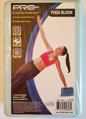 Pro Strength Yoga Block Non-Slip Support Brand New (Sealed) Core Balance Comfort - Image 1 of 2