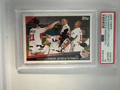 Actualización 2009 Combos Clásicos Lista de Verificación Youkilis Wright Jeter Victorino PSA 10 Foto 1 de 4