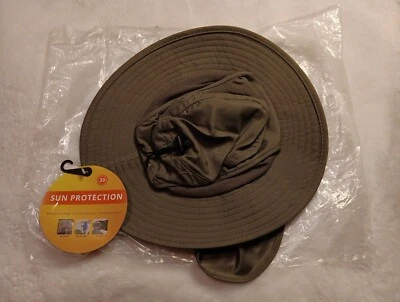 Protector Solar Verde Oliva Malla Transpirable Upf 30 Protección e Humedad... Foto 1 de 4