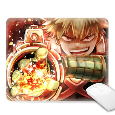 Anime One All Mouse Pad with Stitched Edge Anti-Slip Waterproof Rubber Base - Image 1 of 4