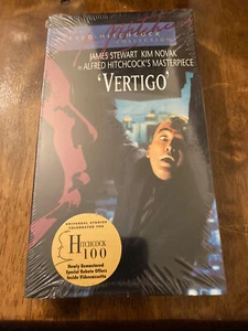 VERTIGO VHS Alfred Hitchcock Collection New & Sealed - Picture 1 of 2