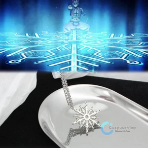 Anime Demon Slayer Akaza Hakuji Necklace Cosplay Snow Pendant Choker Accessories - Picture 1 of 6