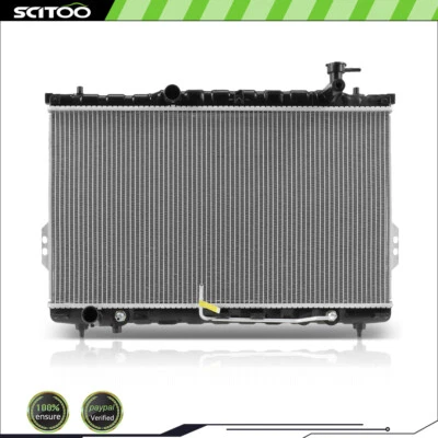 Radiador de aluminio 2389 para Hyundai Santa Fe 2001 2002 2003-2006 2,4 L 2,7 L L4 V6 Foto 1 de 4