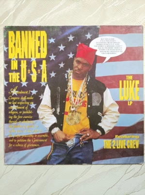 THE LUKE feat. 2 LIVE CREW - BANNED IN THE USA - VINYL ALBUM - HIPHOP - 1990 - Bild 1 von 4