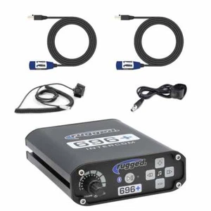 Rugged Radios 2 Person - BUILDER KIT with RRP696 PLUS Bluetooth Intercom System - Picture 1 of 3