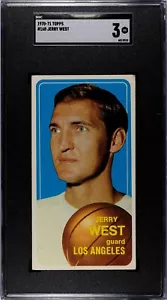 1970-71 Topps Jerry West #160 SGC 3 Lakers HOF - Foto 1 di 2