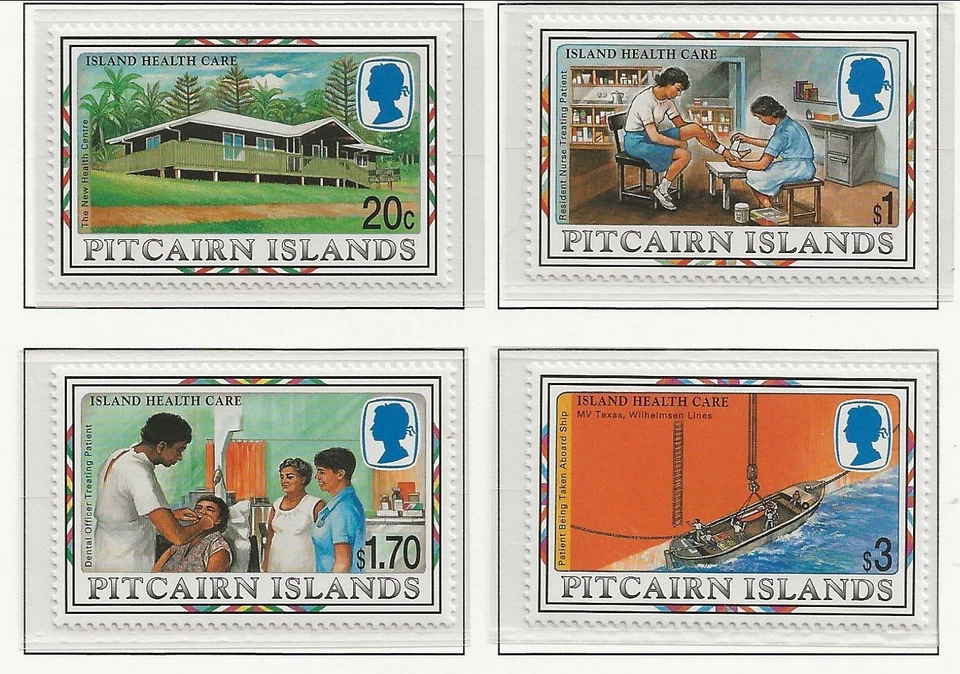 PITCAIRN ISL. Sc 465-8 NH EDICIÓN DE 1997 - MEDICINA - Sc$8+ (DF25)  Foto 1 de 1