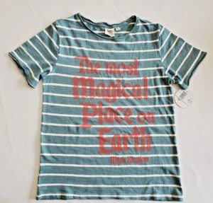 NEW w Tags Disney TShirt "The Most Magical Place on Earth" Magic Kingdom Size 8 - Picture 1 of 10