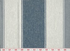Blue Stripe Washed Finished Upholstery Fabric Sheldon Barnett Lama Cl Denim