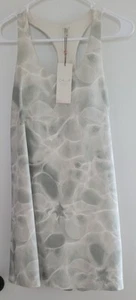 ~NWT~ Calia Energize Workout Exercise Dress Aquatic Neutral Bike Shorts Bra -Med - Picture 1 of 14