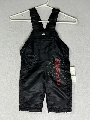 Ecko Unltd Negro 2 Piezas Niño Pequeño Mono Traje de Nieve Pantalones Bolsillo Niños Talla 6M Foto 1 de 4