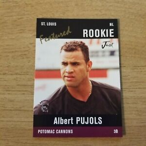 Just Minors Albert Pujols Rookie Baseball Sports Trading Cards 