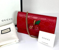 Gucci Shoulder Bag Gucci Shima Cherry Design Genuine Product Made in Italy