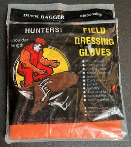 Hunters Field Dressing Gloves D & H Products- Valencia, PA - VINTAGE - Picture 1 of 2