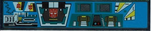 PIEZAS DE AUTOBOT TRANSFORMERS GENERACIÓN 1, G1 ETIQUETAS DE REPRODUCCIÓN DE AGITADOR DE TIERRA - Imagen 1 de 1