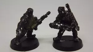 Warhammer 40K Imperial Guard Catachan Jungle Fighters - Metal Mortar Crew - Picture 1 of 5