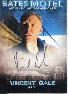 Bates Motel San Diego Exclusive Autograph Card ACCVG Vincent Gale - Picture 1 of 1