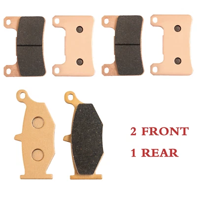 Pastillas de freno delanteras traseras para Suzuki GSX-R600 GSXR600 GSX R600 2006-2009 2007 2008 Foto 1 de 4