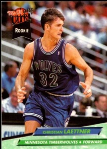 Fleer Ultra Christian Laettner Minnesota Timberwolves #12 1993-94 - Imagen 1 de 2