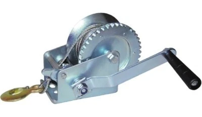 VERRICELLO ARGANO PARANCO MANUALE 360KG. FUNE CAVO ACCIAIO 10 MT  VERRICELLI - Immagine 1 di 4