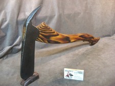 Vintage Gifford Ice fire axe hatchet Polished custom Jesse Reed handle fireman