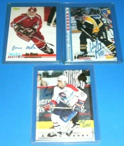 Autographed Hockey Cards Jan Hlavac Wade Redden Craig Darby Lot of 3 - Picture 1 of 4