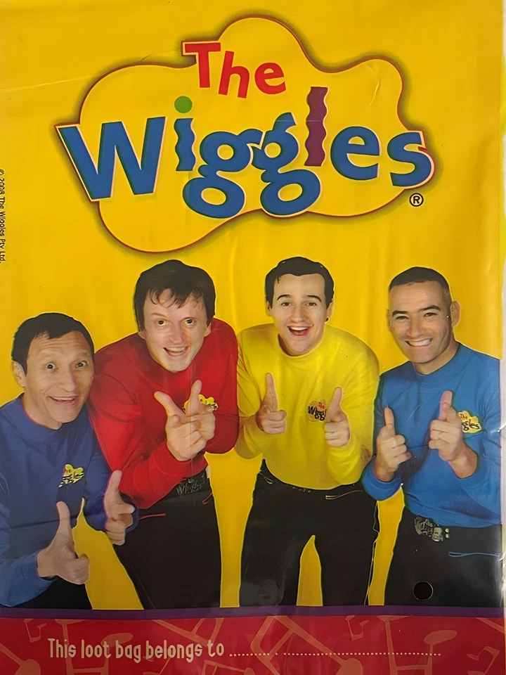The Wiggles Party Supplies Plastic Loot Bags Value Pack (Pack of 16) - image 1 of 1