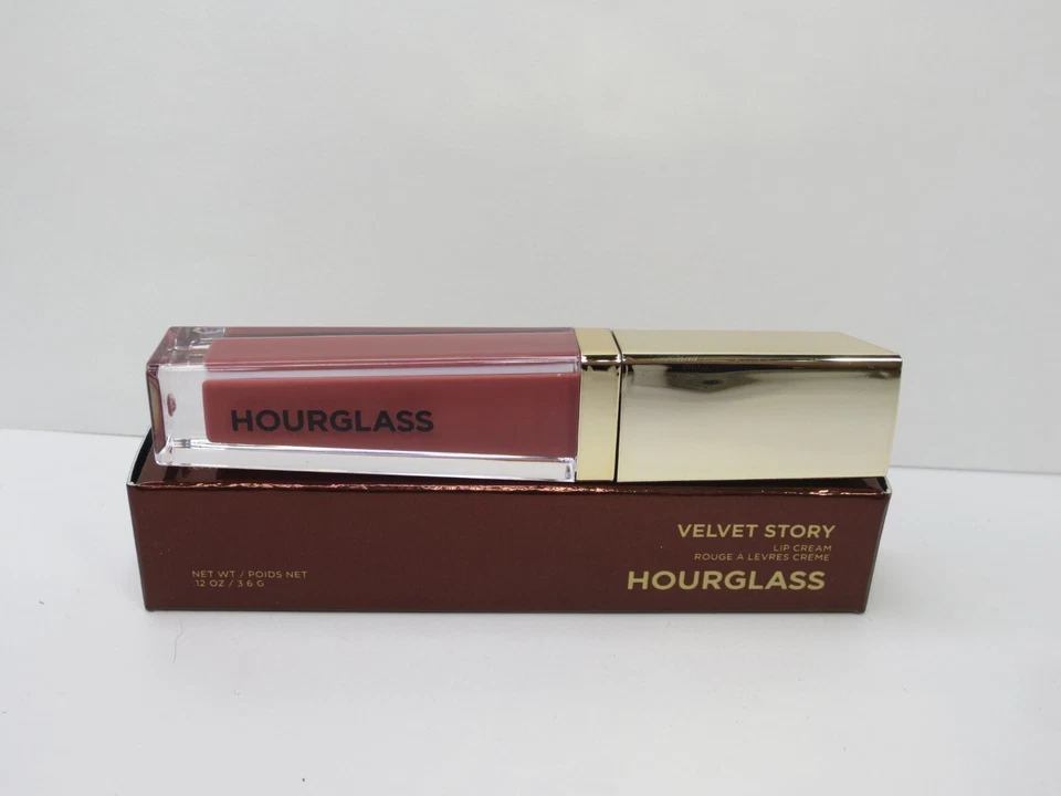 HOURGLASS VELVET STORY LIP CREAM INDULGE 0.12 OZ BOXED - Image 1 of 4