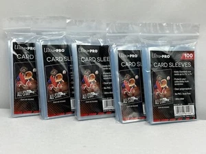 (5) Ultra Pro Soft Penny Card Sleeves 100ct Standard Size Cards Free Shipping! - Picture 1 of 3