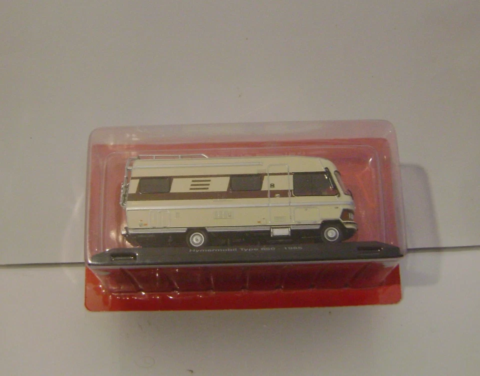 Camping-car 1/43 - Hachette Collections -Hypermobil Type 650 - 1985 - Photo 1/1
